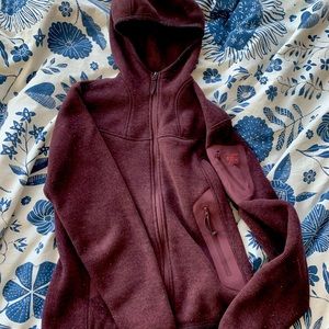 Arcteryx Fleece Burgundy SM